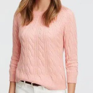 NEW - XS, M - Ann Taylor 100% Cashmere Cable Sweater- $249